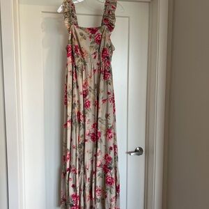 Torrid Ruffle Strap Maxi Dress